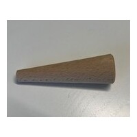 Wooden Bung 100mm Long - 13mm to 32mm Tapered  