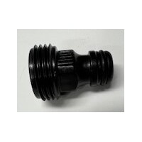 Deck Wash Hose Adaptor - USA GHT to Australian Garden Hose Fitting