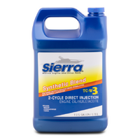 Sierra 2 Stroke XD50 Outboard Oil Direct Injection 3.78Lt Semi Synthetic TCW3 Oil 3.78 Litres 1 Gallon