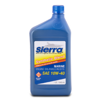 Sierra 4 Stroke Outboard Oil 10W-40 FC-W Semi Synthetic Oil 946ml Direct Suzuki