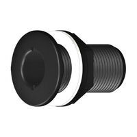 TruDesign Domed Black Skin Fitting 1/2 Inch BSP Thread 