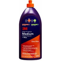 3M Gelcoat Finish MEDIUM Cutting Polish with Wax  946ML