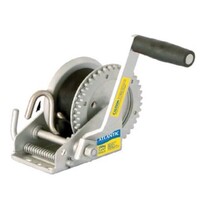 Cadet Trailer Winch 4.5Mt Webbing and SS S Hook 550KG 4 to 1Gear Ratio