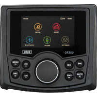 GME Marine AM/FM Radio Black GR350BTB with Bluetooth