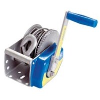 Self Braking Winch 3 Speed 10:1 7.5 Mt x 6mm Gal Wire and Snap Hook 500KG