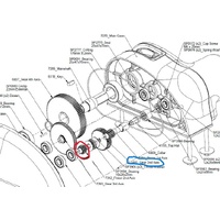 PN 7491 Replacement Gear 2nd Axis for HRCFF