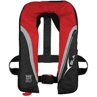 Inflatable PFD Comfort Fit - Red Black Level 150N Adult Manual Inflate 241054