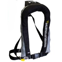 Humminbird Inflatable PFD Black Level 150N Adult Manual Inflate 105000