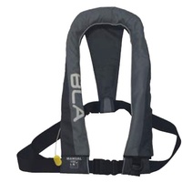 Long Inflatable PFD Grey Level 150N Adult Manual Inflate 241114