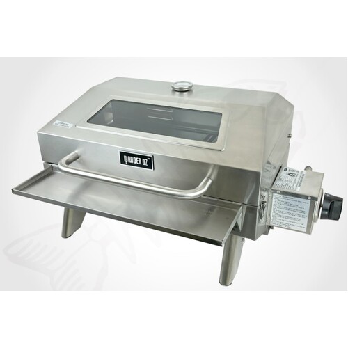 316 Stainless Steel Marine Portable BBQ with Window 