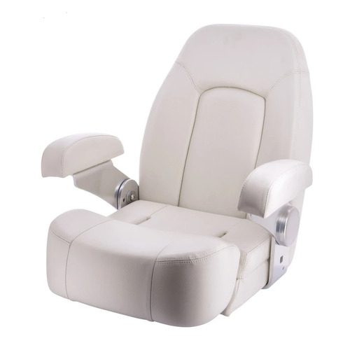 Seaman Helm Chair Seat Pure White CHSEAMPW