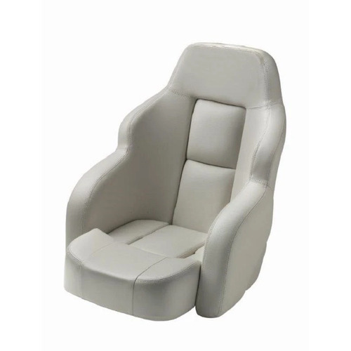 Commander Helm Chair Seat White