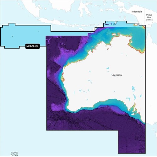 Platinum+  Australia West  - NPPC016L - Preloaded - Large Coverage Inland & Coastal Charts