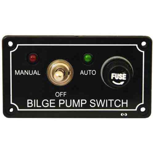 Pump Control Switch Rule 3 Way 12V Auto or Manual RWB2822