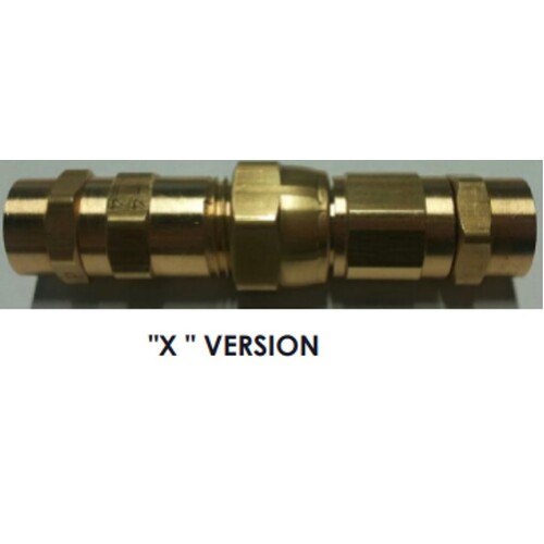 Isotherm Type X Brass Coupling Set