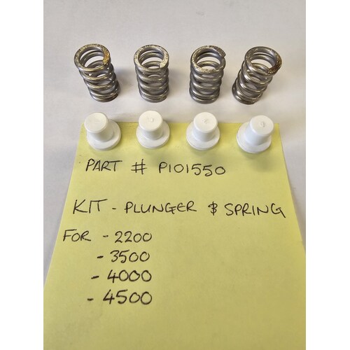 Maxwell Plunger Spring Kit P101550 - Suits Maxwell 2200 3500 400 4500 Models