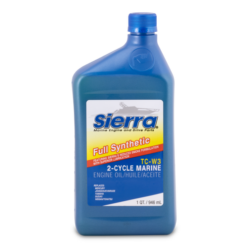 Sierra 2 Stroke Outboard Oil  XD100 Direct Injection Full Synthetic TCW3 Oil 946ml