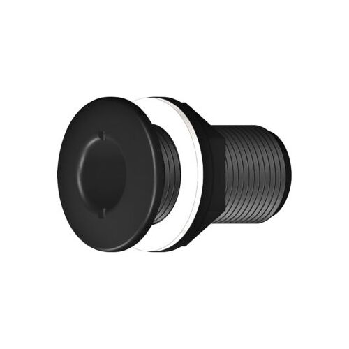 TruDesign Domed Black Skin Fitting 1/2 Inch BSP Thread 