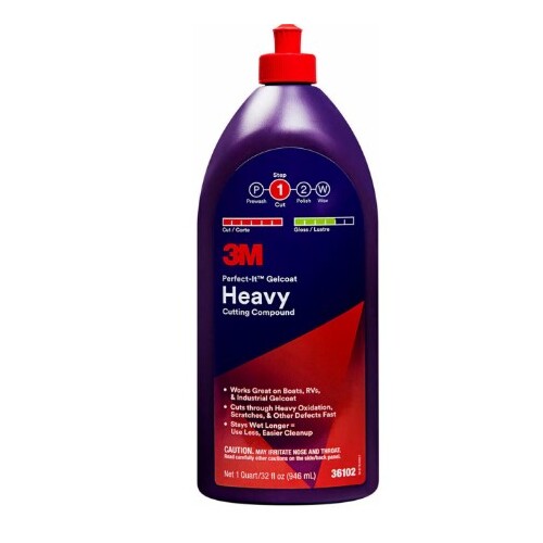 3M Gelcoat Finish HEAVY DUTY Cutting Compound 946ML