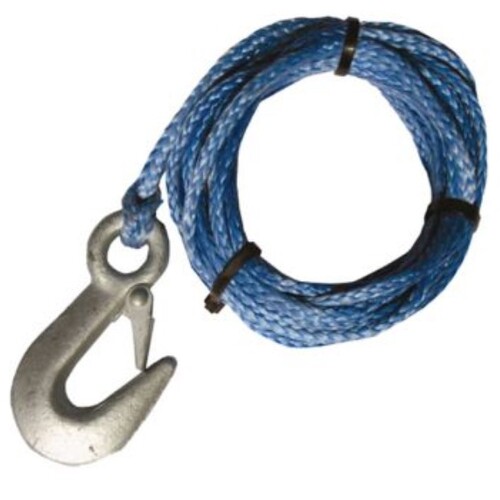 Trailer Winch Rope 6Mt x 5mm with  Snap Hook 1700KG Breaking Strain