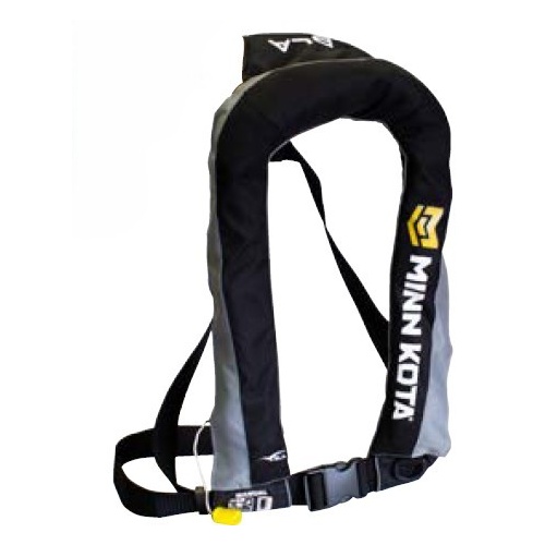 Minn Kota Inflatable PFD Black Level 150N Adult Manual Inflate 605800